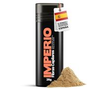 IMPERIO Fibras Capilares y Densificador de Cabello Algodón natural. Llena y engrosa su Cabello - Microfibras en Polvo - Para Mujeres y Hombres - 26g (Rubio Oscuro)