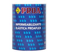 Impermeabilizante elástica para fachadas Rojo Óxido. 750 ML. Proaflex PROA. Antigoteras.