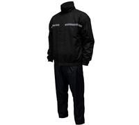 impermeable 1 pieza out new - negro XXL