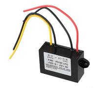 Impermeable 12v a 28v DC Converter 3a Salida 84w Módulo de fuente de alimentación Ip68 clasificado para electrónica marina y sistemas de audio de coche, negro