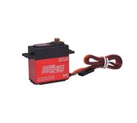 Impermeable 20kg 25kg 30kg 35kg 40kg servo digital motor de alto torque engranaje de metal escala 1/8(2x25kg 180 Degree)