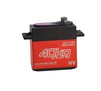 Impermeable 20kg 25kg 30kg 35kg 40kg servo digital motor de alto torque engranaje de metal escala 1/8(2x40kg 180 Degree)
