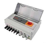 Impermeable 3 en 1 hacia fuera caja solar 1000V IP65 del combinador del picovoltio con la detección en tiempo real y la comunicación de larga distancia