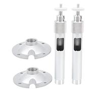 Impermeable a prueba de golpes M6 Soporte de cámara de vigilancia Soporte de montaje de rosca 1 / 4in 360 grados para CCTV