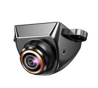 Impermeable AHD 1080P 170° Fisheye Lente Dorada HD Full HD Cámaras Frontales Respaldo Inversión para Vehículos Nocturnos Cámara Marcha atrás(Black-CVBS-AHD720P)