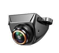 Impermeable AHD 1080P 170° Fisheye Lente Dorada HD Full HD Cámaras Frontales Respaldo Inversión para Vehículos Nocturnos Cámara Marcha atrás(Black-AHD1080P)