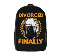 Impermeable Bolsa De Deporte Celebra La Fiesta del Divorcio Bolso Mochila Estampado Bolsa De Viaje para Mujeres, Hombres, Gimnasio, 42X32X14Cm