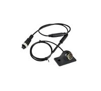 Impermeable Camara Cámara Visión Trasera Marcha Atrás Ajustable Gran Angular 170° AHD 360° con Cabezal Aviación 4 Pines Enchufe Cámara reversa(1080P)