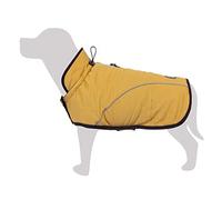 Impermeable Color Miel Alaska - XL/40cm - Ropa para Perros - Ayuda a protegerlos del frío - Accesorios para Mascotas - Abrigos, Sudaderas, Jerseys, Chalecos, Chaquetas, sueters, Impermeables y más