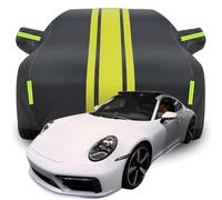 Impermeable Cubierta para Porsche 911 Carrera 4S, Duty Full Cover Sun Rain Resistente Los Arañazos Dust All Weather Protection Cubre Coches,C