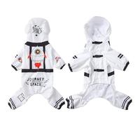 Impermeable de poliéster de secado rápido para mascotas con cobertura completa, diseños de 4 patas para perros pequeños a grandes, ropa de lluvia al aire libre