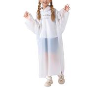 Impermeable desechable para niños, Engrosado, Largo, envasado Individualmente, se Puede Llevar en una Mochila, Poncho de Lluvia portátil. 2026
