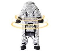 Impermeable Dog Suit - Snow Weather Coat, Puppy Warm Clothing, Cold Protection with Insulated Lining, Winter Jacket with Full Coverage, Pet Apparel Durable Design, Outdoor Gear for Daily Walks