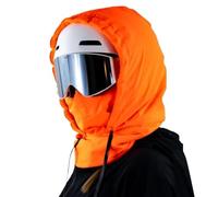 Impermeable Fleece Lined Hood, transpirable Windproof Thermal Hood, Face Cover System, with Insulated Winter Headwear, Sturdy Build Design, Full Coverage Outdoor Protection Style, for Cold Weather Use