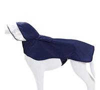 Impermeable for Perros Golden Retriever, Impermeable, de Nailon, con Capucha for pequeños y Grandes(Blue,XXL)