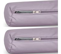 Impermeable Fundas de Repuesto for Almohada Cervical - Exteriores Fundas de Almohada Cilíndricas for Cojín Cilíndrico (Solo Funda de Almohada(S,100x20cm/39x8)