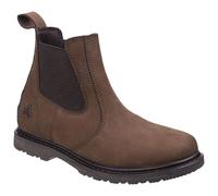 Impermeable Hombre Amblers Aldingham Botas de Trabajo Chelsea Tirar sin Cordones