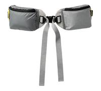 Impermeable ligero Fanny Pack, 30D Cordura Waist Bag & Pouch, Gris | Paquete impermeable ligero fanny fabricado con 30D Cordura características múltiples compartments for comfortable travel and