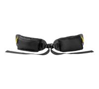 Impermeable ligero Fanny Pack, 30D Cordura Waist Bag & Pouch, Negro | Paquete impermeable ligero fanny fabricado con 30D Cordura características múltiples compartments for comfortable travel and