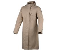 Macna Swan Impermeable de moto para mujer, beige, tamaño S