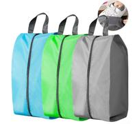 Impermeable para bolsa de zapatos de viaje, para gimnasio, viajes o uso doméstico, como lo muestra la imagen, Azul