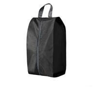 Impermeable para bolsa de zapatos de viaje, para gimnasio, viajes o uso doméstico, como lo muestra la imagen, negro