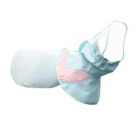Impermeable para Perro | Abrigo Impermeable para Perro Anti-Tormenta | Chaqueta Transpirable con Capucha Extraíble Anti-Viento Secado Rápido Pespuntes Reforzados Ligeras Bandas Reflectantes