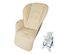 impermeable para silla alta, cojín de piel sintética, accesorio de comedor para niños con acolchado suave, protector de asiento duradero con fácil limpieza, ideal para niños, niñas, hijos, hijas