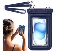 Impermeable para teléfono, de teléfono a Prueba de Agua, Seca Impermeable del teléfono Celular IPX8 con cordón - Pantalla táctil Protector Caso subacuático Accesorios de natación