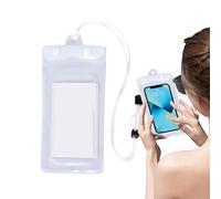 Impermeable para teléfono - Soporte de Pantalla táctil Flotante Inflable con Junta de Triple Capa Segura, Escudo seco Transparente, antifugas Ligera y Duradera | Navegación