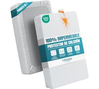 Impermeable Protector colchón 70x140 cm Cubre colchón Corte Ajustado