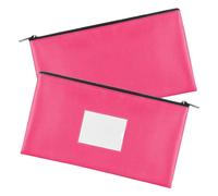 Impermeable PU Cuero Tarjetero Documento Con Ventana Transparente Para La Organización De Archivos Uso Oficina Bolsa De Documentos