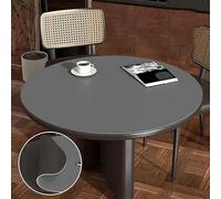Impermeable Runde Leder Tischdecke für Biertische50cm langlebig doppellagiger Schutz ideal para eventos al aire libre fiestas Garten BBQ wasserdicht elegante vielseitig.