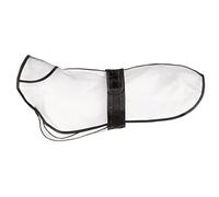 Impermeable Tarbes, PVC, M, 50 cm, Trans/Borde Neg, para Perros