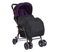 Impermeable Universal Bebé Infantil Cochecito Pie Muff Calesa Cochecito Snuggle Cubierta A prueba de Viento Caliente Anti-kicking Nido Durmiente(negro)