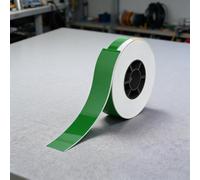 Impermeable y resistente al desgarro para etiquetas de cable construidas para uso pesado en mantenimiento de centros de datos y oficina para gestión de cables (verde)