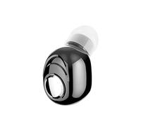 Impermeables Auricular Auriculares Bluetooth 5.0 Manos Libres Mini Auriculares para Teléfono Móvil Auriculares para IPhonees para Xiaomies Auricular Bluetooth(Black)