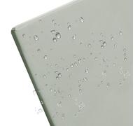 Impermeables Cojín De Banco de Exterior de Jardín, Cojines de Repuesto para Muebles de Exterior Antideslizantes y Lavables, Cojines para Asientos de Ventana de Interior ,Light gray,40X45X5CM