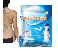 Impermeables - Compresas para la protección íntima de las niñas en la natación, adhesivos protectores higiénicos portátiles para uso en la playa, baño, spa, playa y spa para niños pequeños