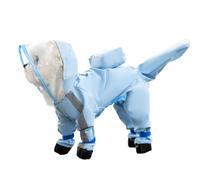 Impermeables para perros grandes y pequeños, resistentes al viento y al agua, impermeables, impermeables, impermeables para mascotas, impermeables para actividades al aire libre