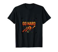 Implacable Esfuerzo Motivación Poder Progreso Gráfico Camiseta