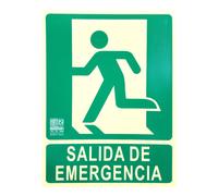 IMPLASER EV205N Señal salida de emergencia izquierda 29,7x22,4cm