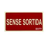 IMPLASER EX222N-CAT Senyal sense sortida en català 29,7x15cm