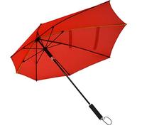 Impliva IMPLIVAST148026ROUGE - Paraguas antitempetas para adulto, unisex, color rojo
