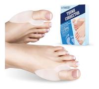 Impoditiongs 6 Piezas Corrector de Dedos de Pies,Separador de Dedos de Pie,Separadores de Dedos de los Pies Superpuestos,Separador Dedos Pie de Silicona.