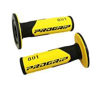 IMPORT PARTS BIKE - PUÑOS PROGRIP 801 AMARILLO-NEGRO (PAR) -115mm-