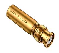 Importaciones BNC-G coaxial digital chapado en oro 75 Euro 50 Euro reloj BNC cable soldado enchufe SDI(50 ohms)