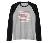 Importante Conoce a Jesús como Tu Señor Y Salvador Ahora Camiseta Manga Raglan