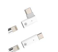 [Importante] Se requiere emparejamiento manual Solo aplicable al Para Apple Pencil 1 Generacion Adaptador Lightning a USB C(2 Pack)Accesorios Tipo C Cargador Conversor Para iPad USB C Conector Adapter
