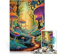 Imposible Arte psicodélico Puzzles de 1000 Piezas para Adolescentes 26x38cm Cada Pieza es única: un desafiante y Divertido Juego Familiar para Mayores de 14 años